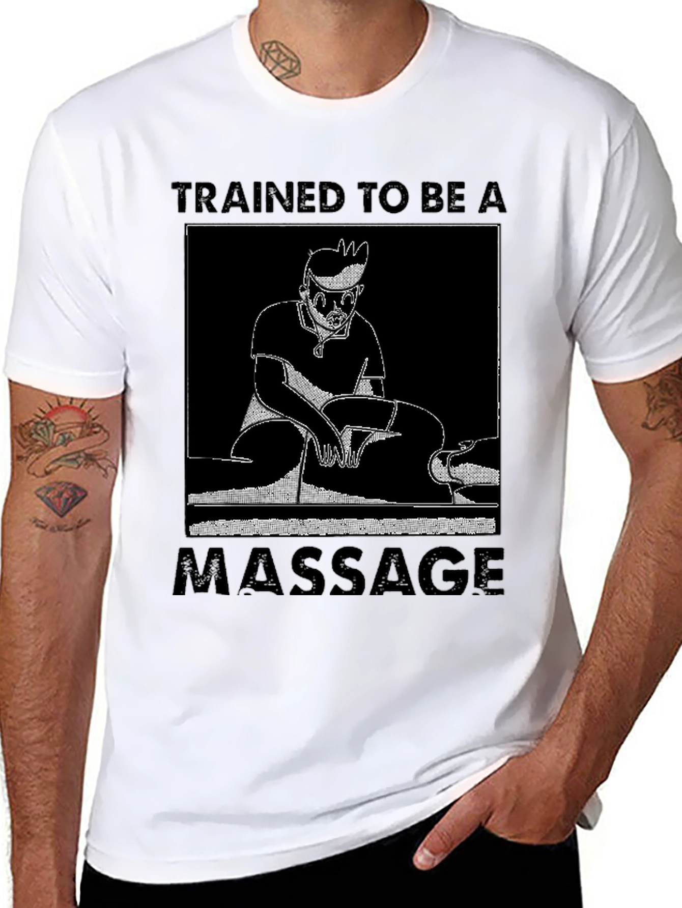 Trained To Be A Massage T-Shirt