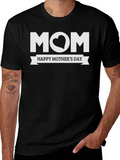 Mom Heart Happy Mothers Day T-Shirt