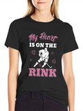 Hockey Heart T-Shirt - Rink Love