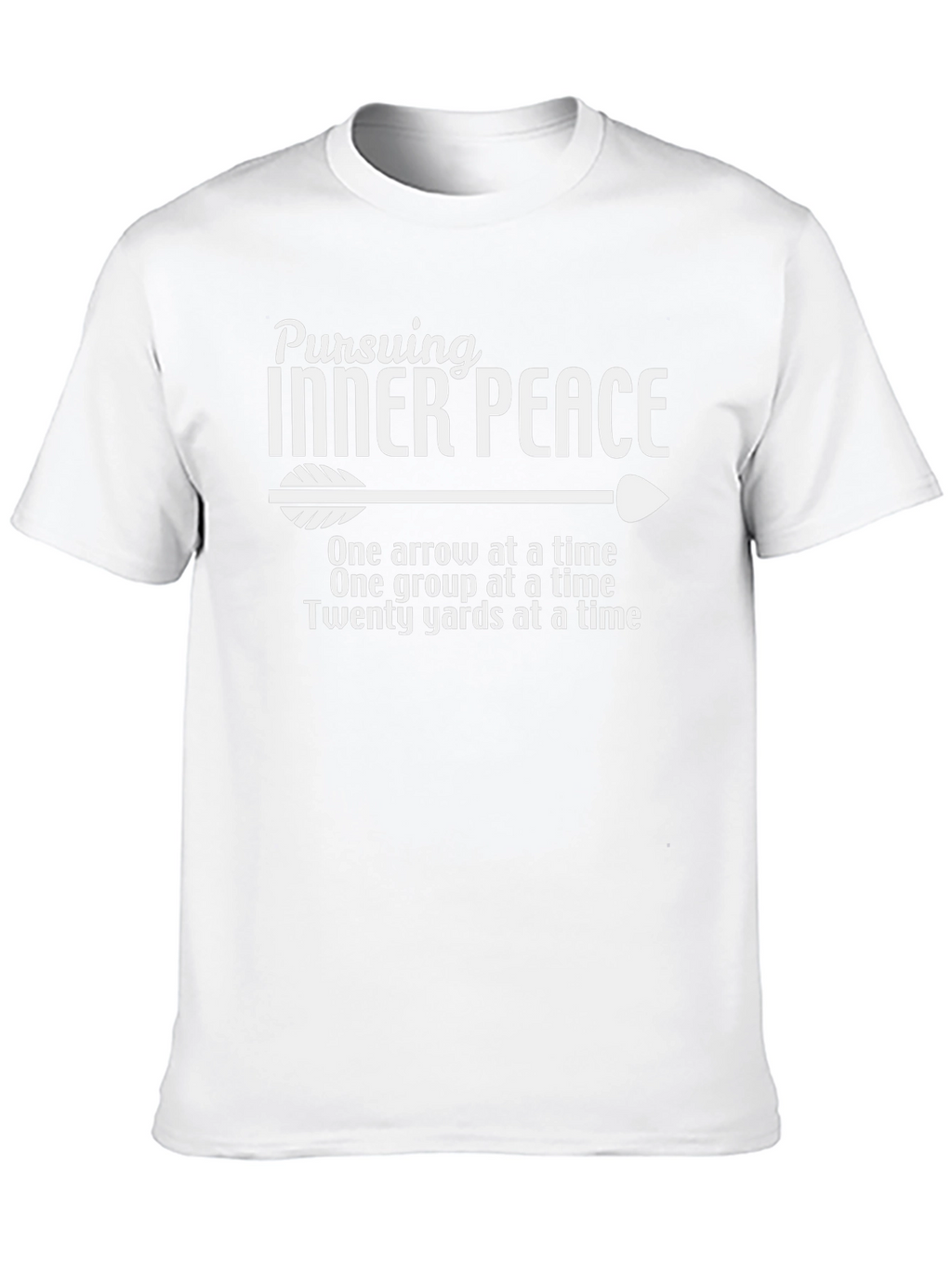 Pursuing Inner Peace Arrow T-Shirt