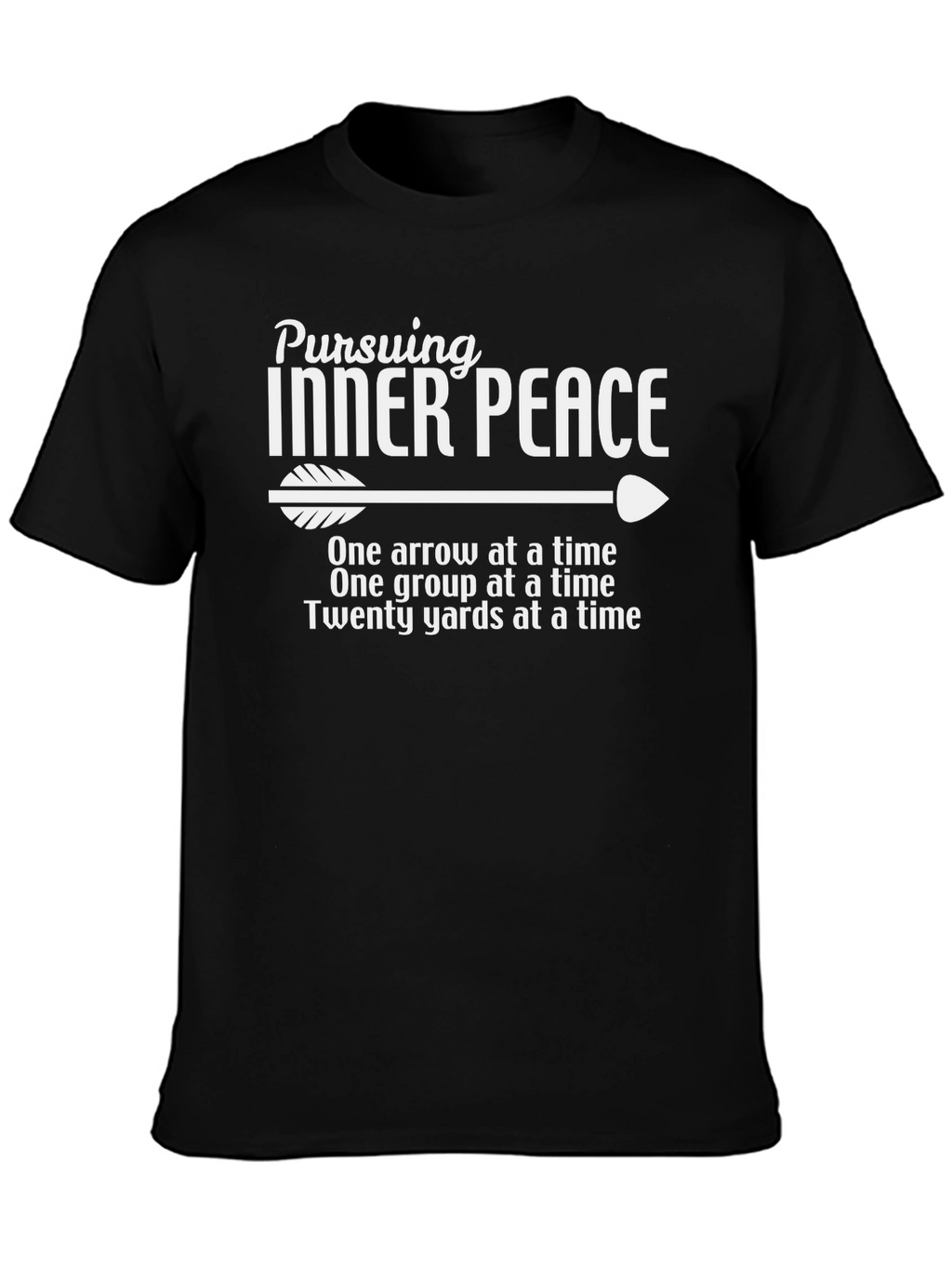 Pursuing Inner Peace Arrow T-Shirt