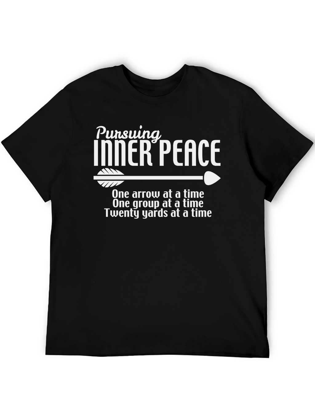Pursuing Inner Peace Arrow T-Shirt