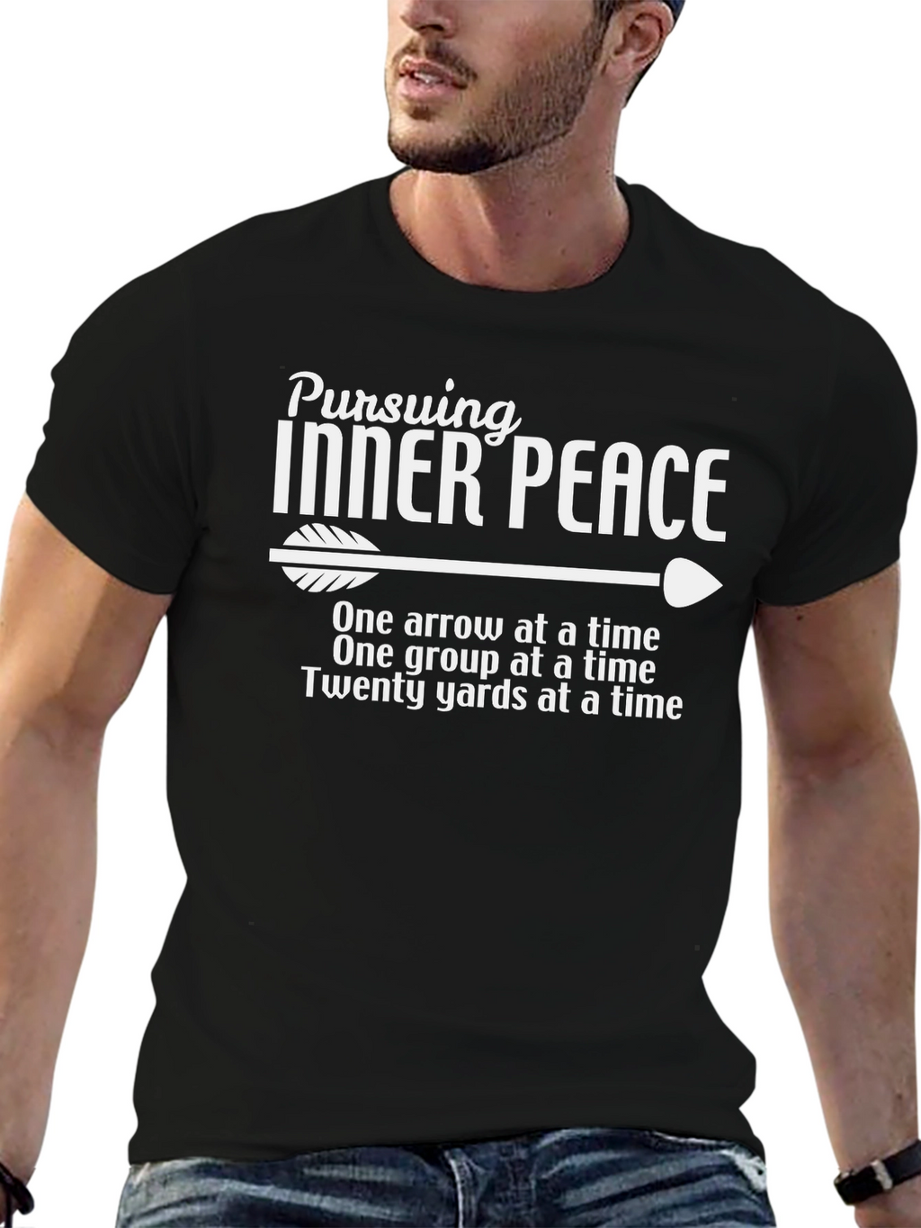 Pursuing Inner Peace Arrow T-Shirt