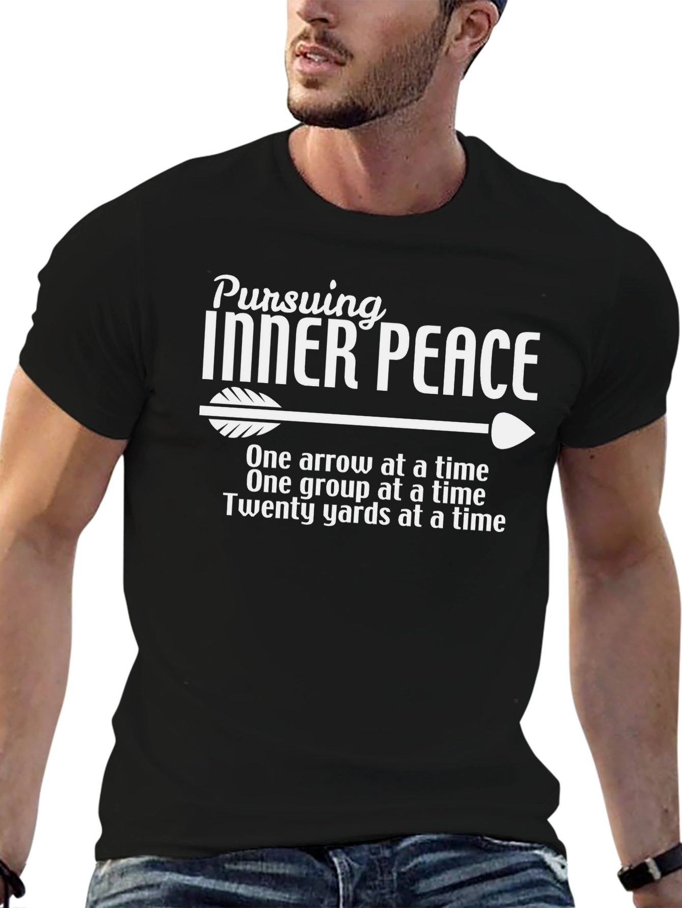 Pursuing Inner Peace Arrow T-Shirt