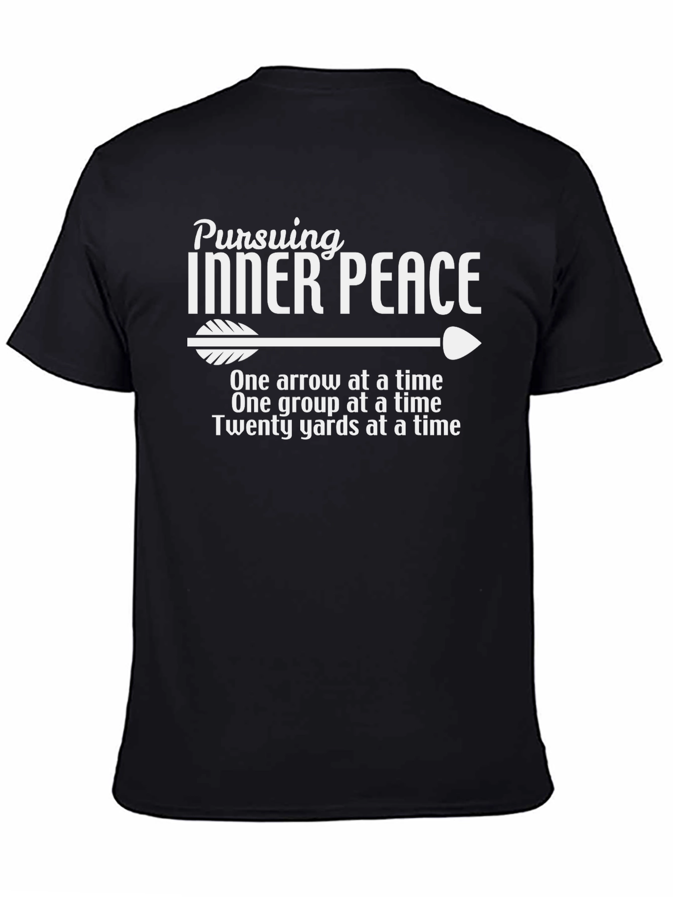 Pursuing Inner Peace Arrow T-Shirt