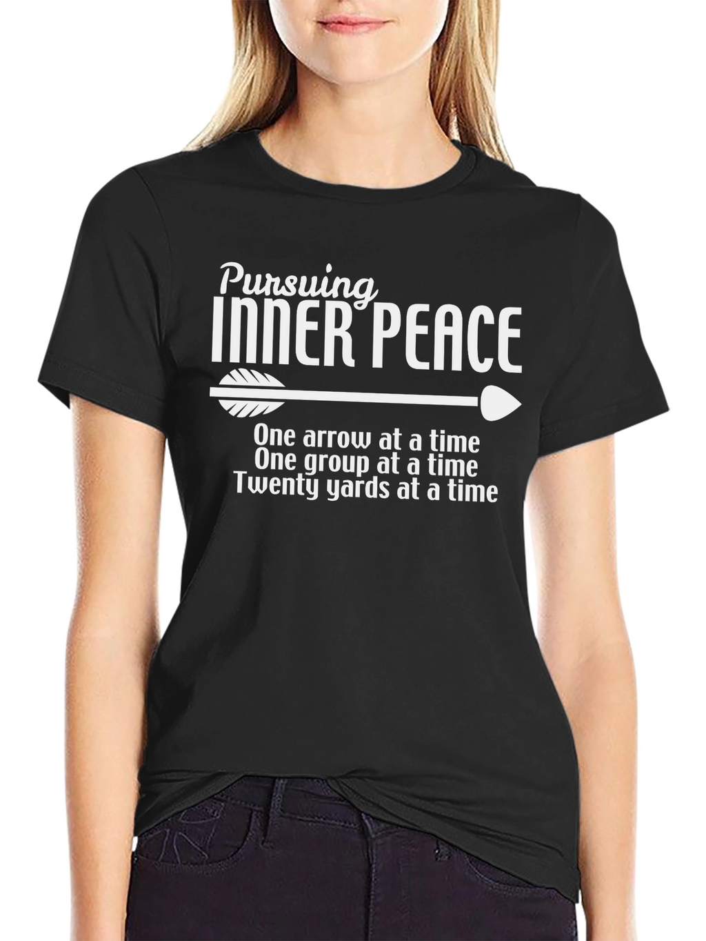 Pursuing Inner Peace Arrow T-Shirt
