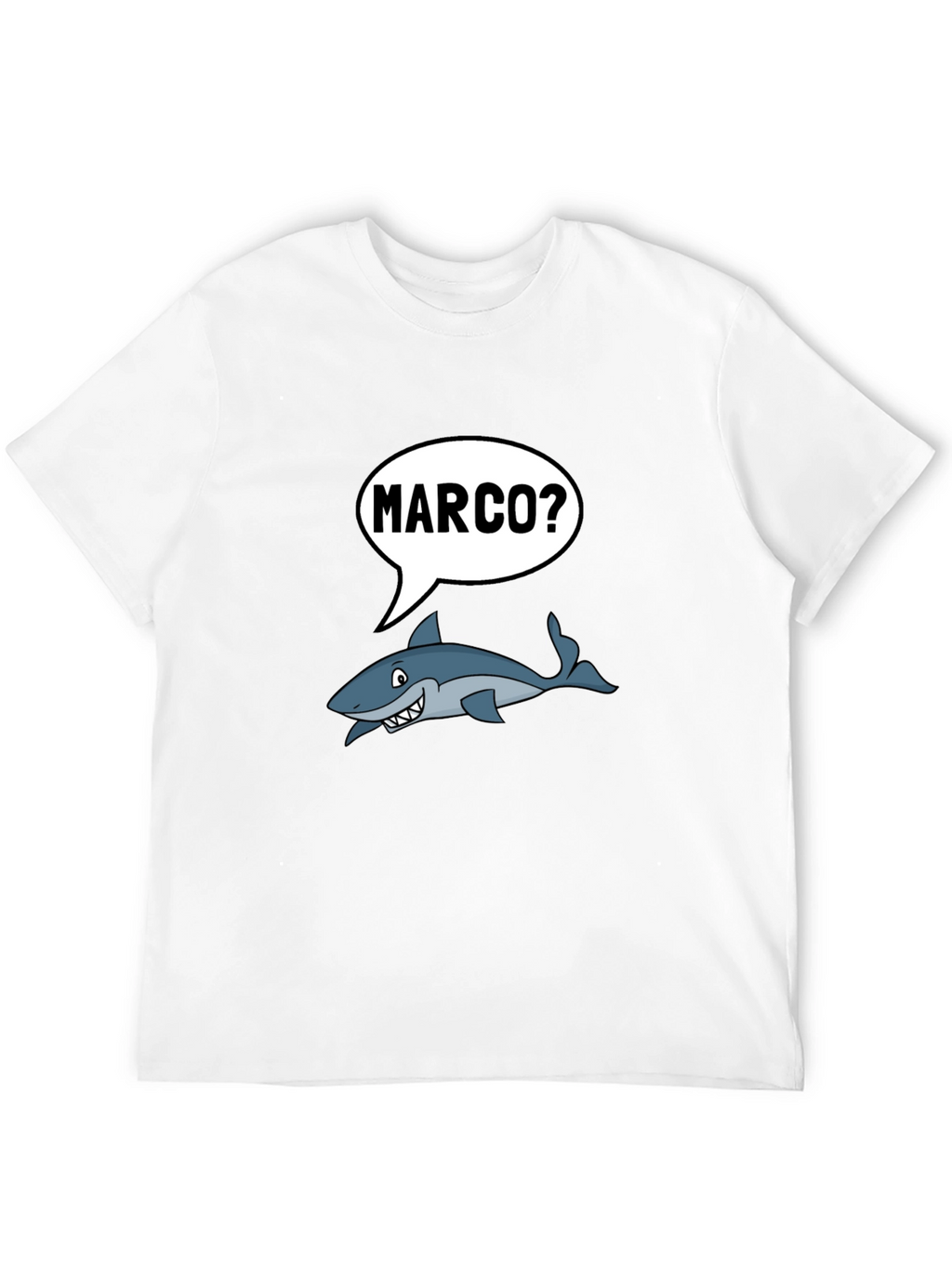 Marco Shark T-Shirt - Funny Ocean Humor Tee