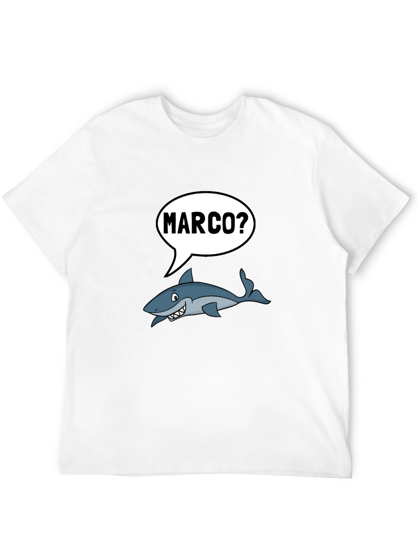 Marco Shark T-Shirt - Funny Ocean Humor Tee