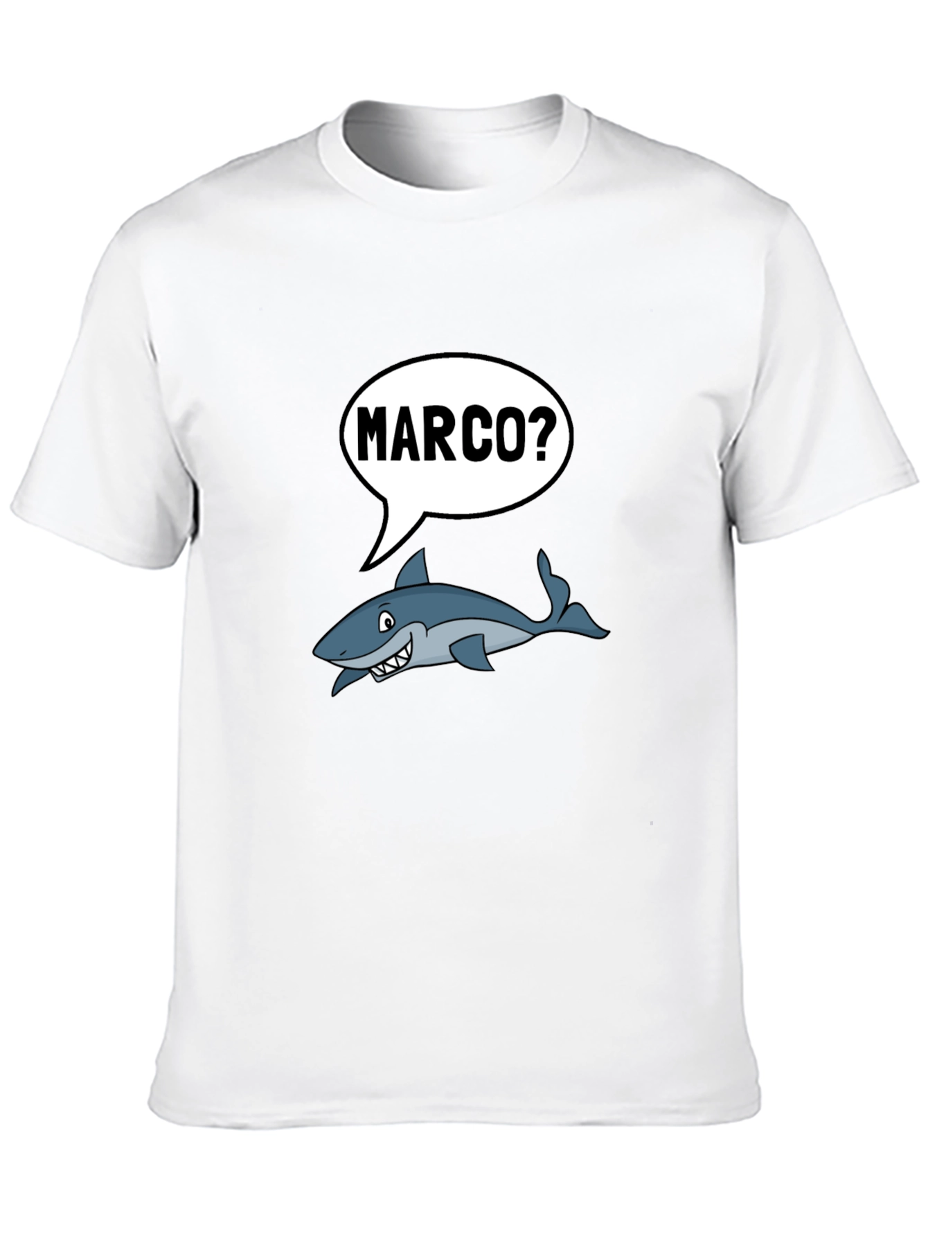 Marco Shark T-Shirt - Funny Ocean Humor Tee