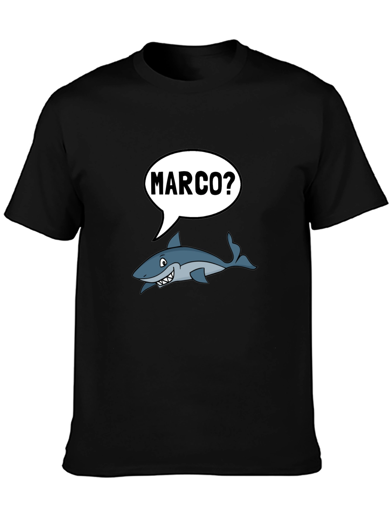 Marco Shark T-Shirt - Funny Ocean Humor Tee