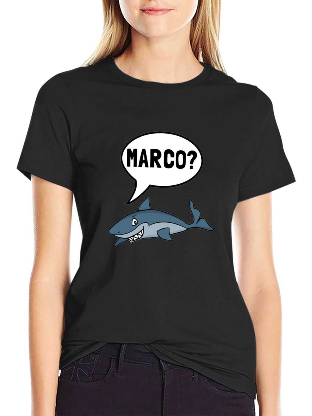Marco Shark T-Shirt - Funny Ocean Humor Tee