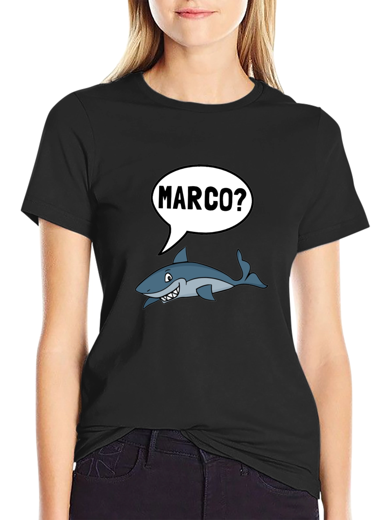 Marco Shark T-Shirt - Funny Ocean Humor Tee