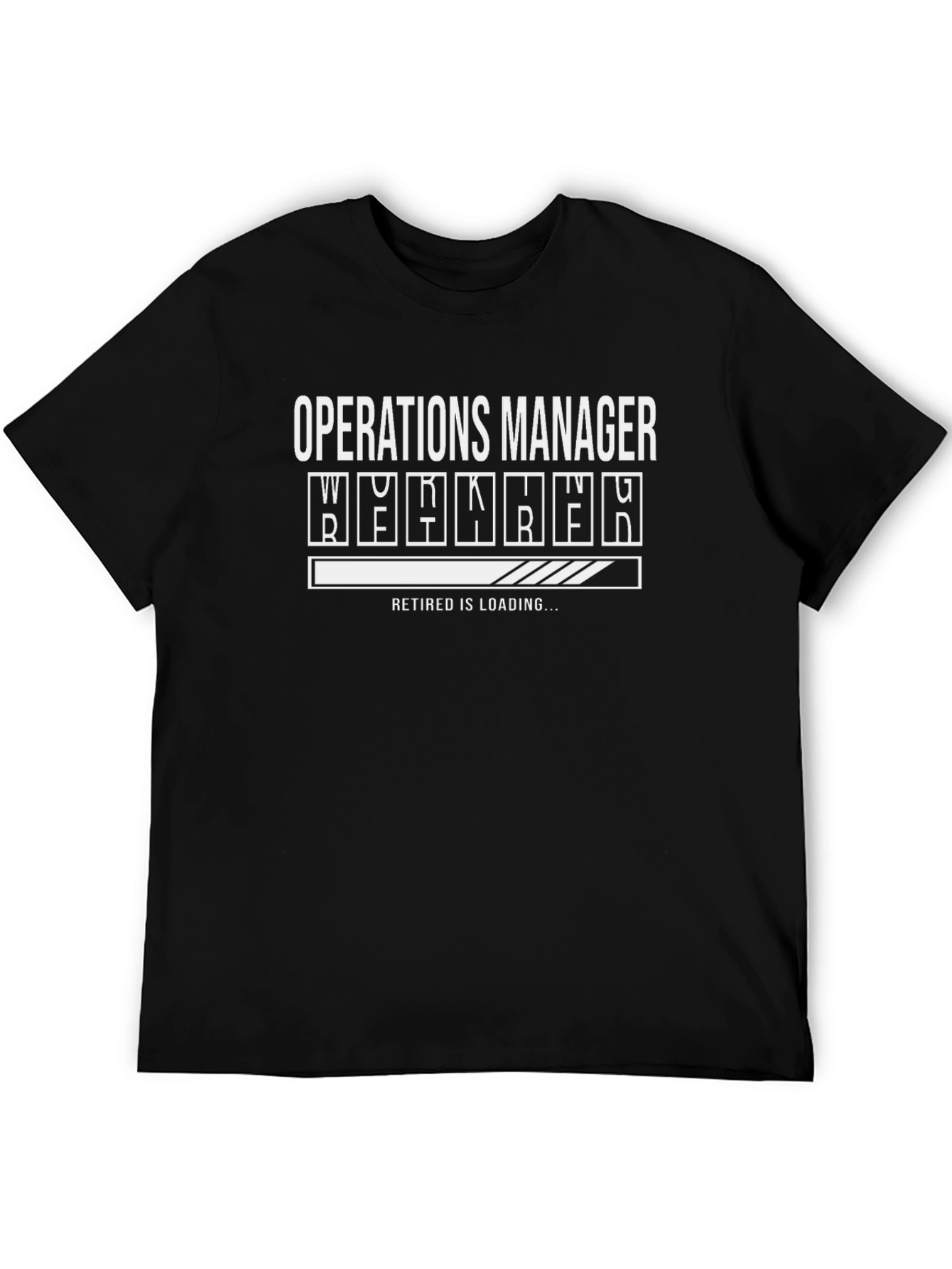 Operations Manager Retirement Loading Funny T-Shirt