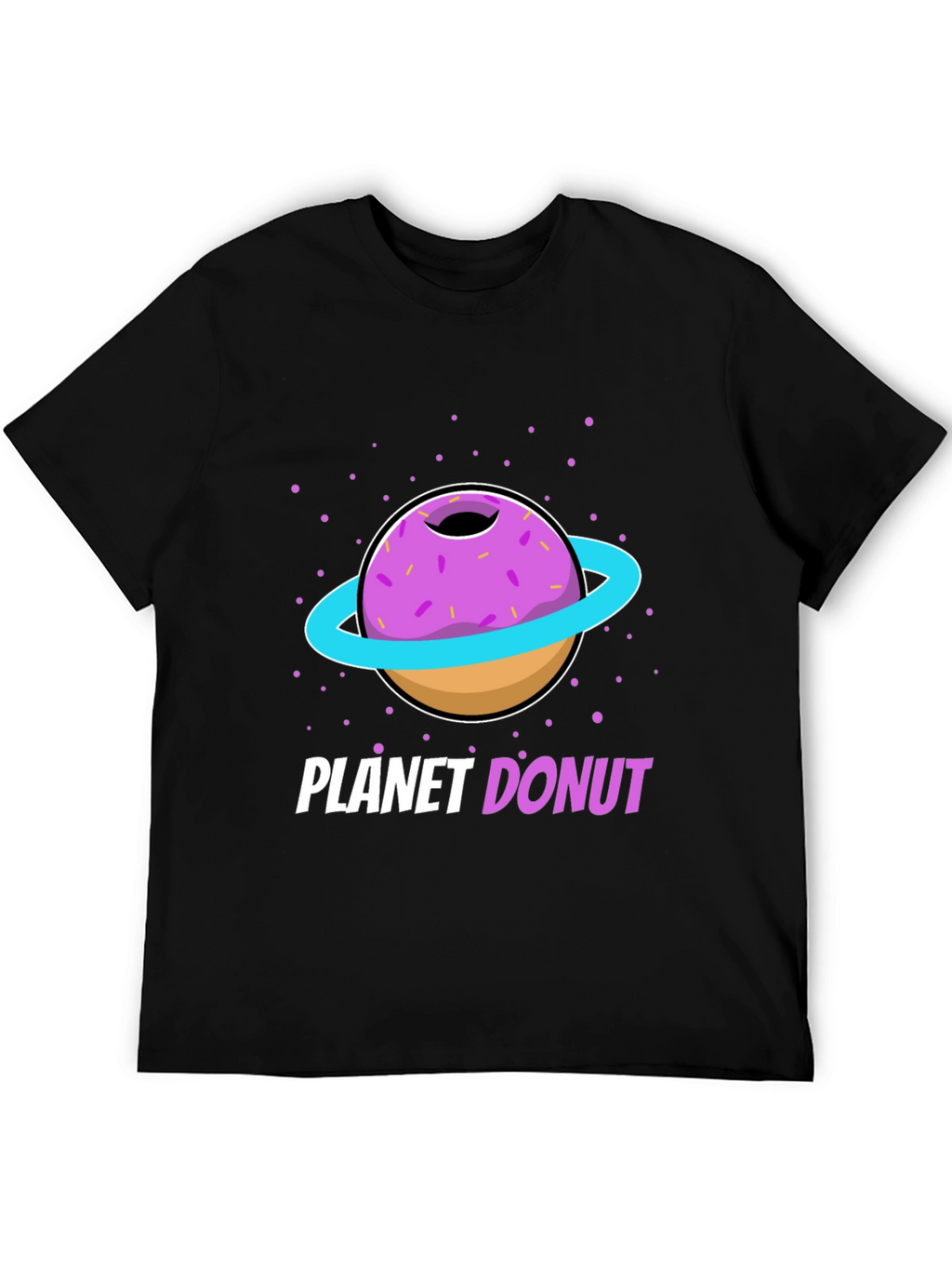 Planet Donut Graphic T-Shirt - Stylish Unisex Tee