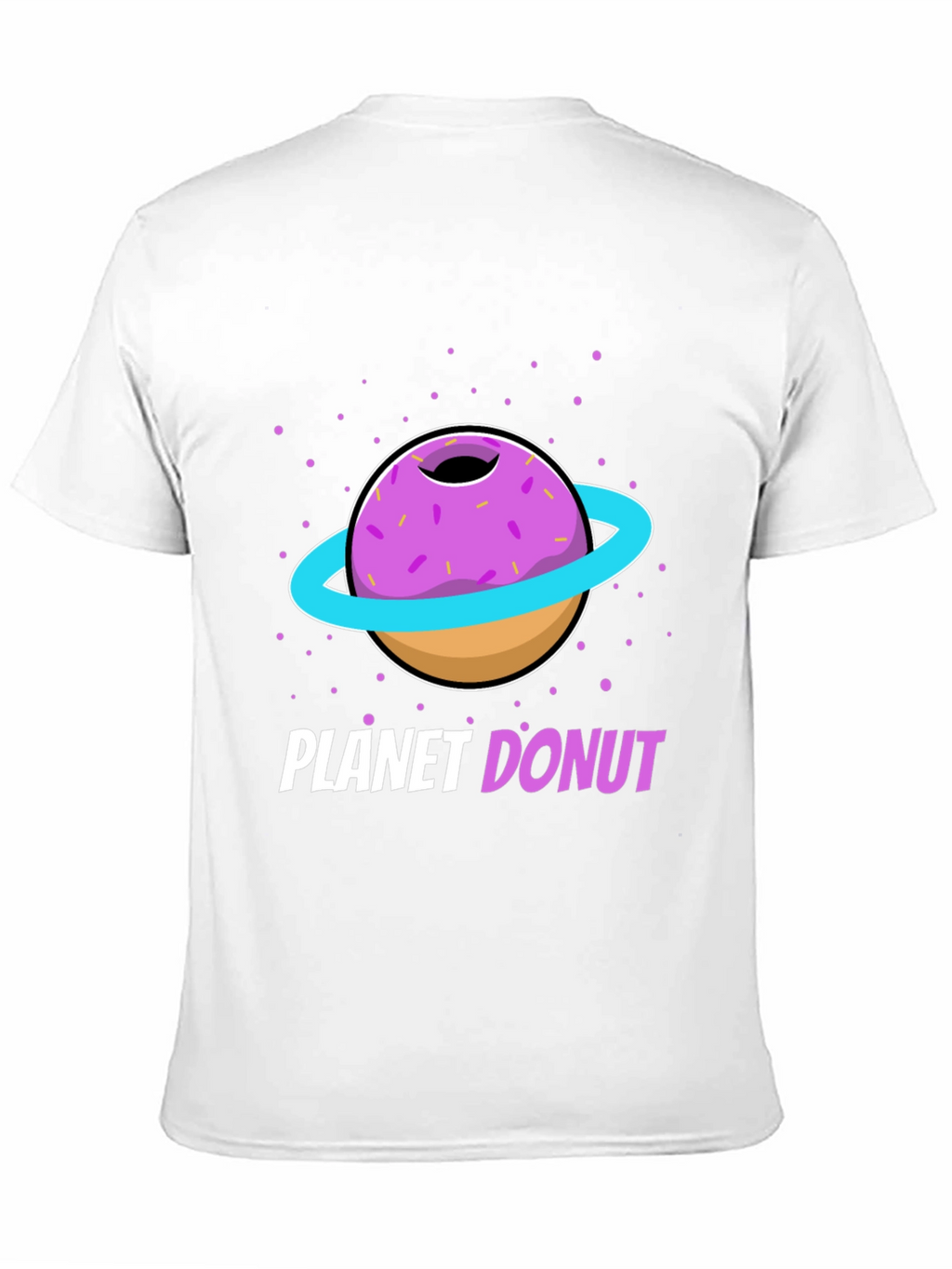 Planet Donut Graphic T-Shirt - Stylish Unisex Tee