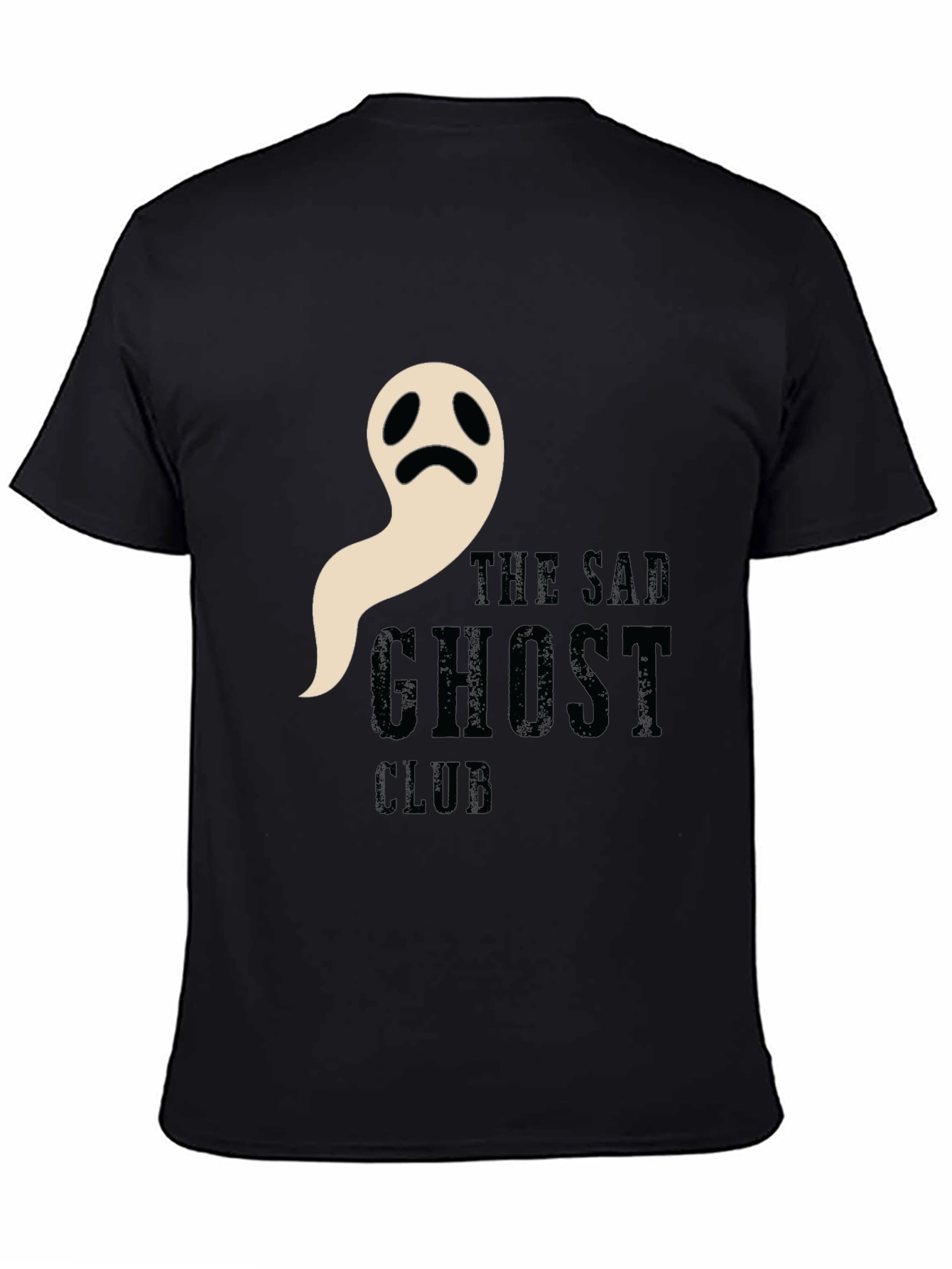 Sad Ghost Club Black T-Shirt