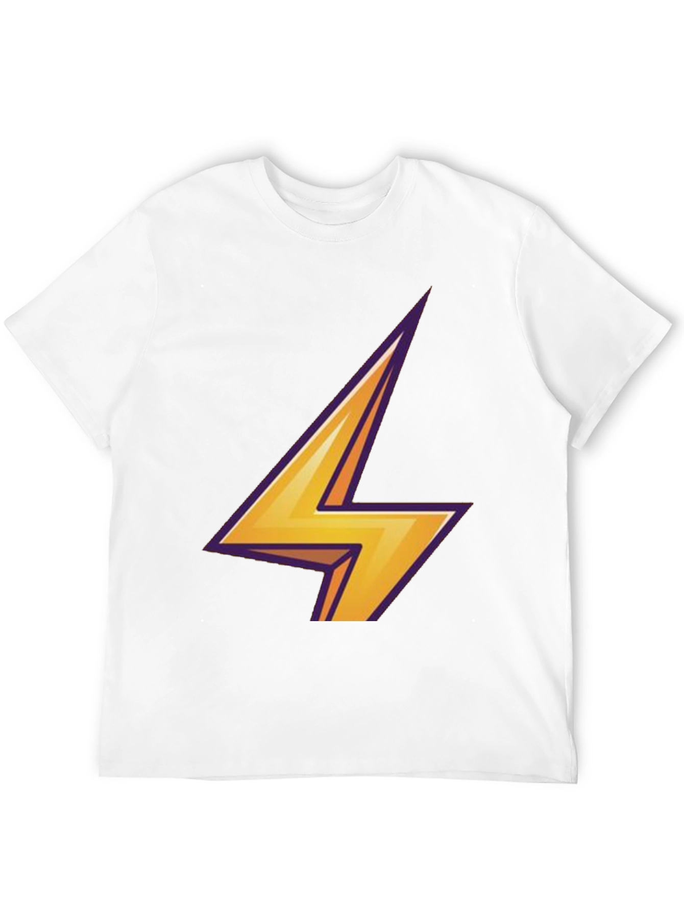 Lightning Bolt Graphic Tee - Black T-Shirt