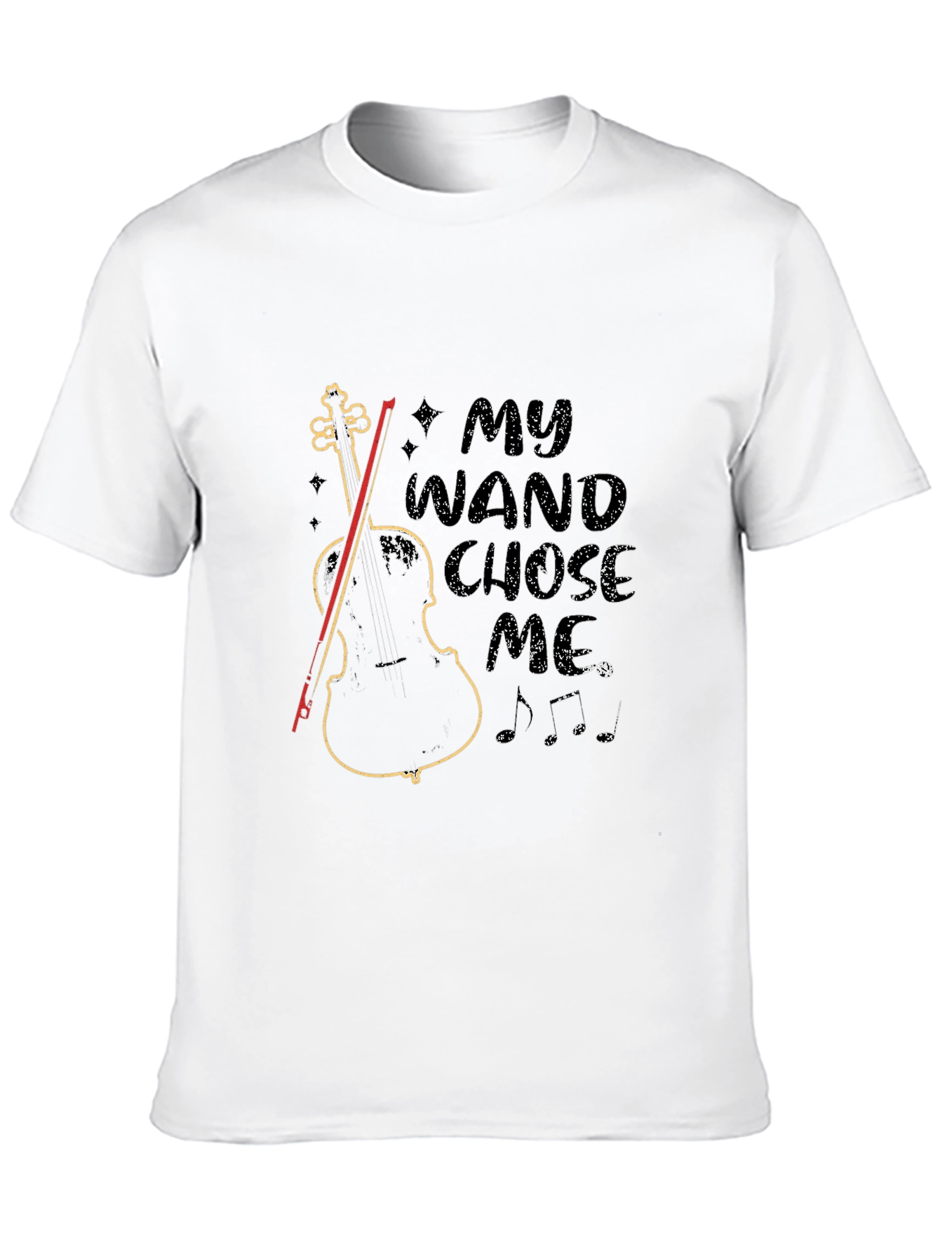 Violin T-Shirt: My Wand Chose Me