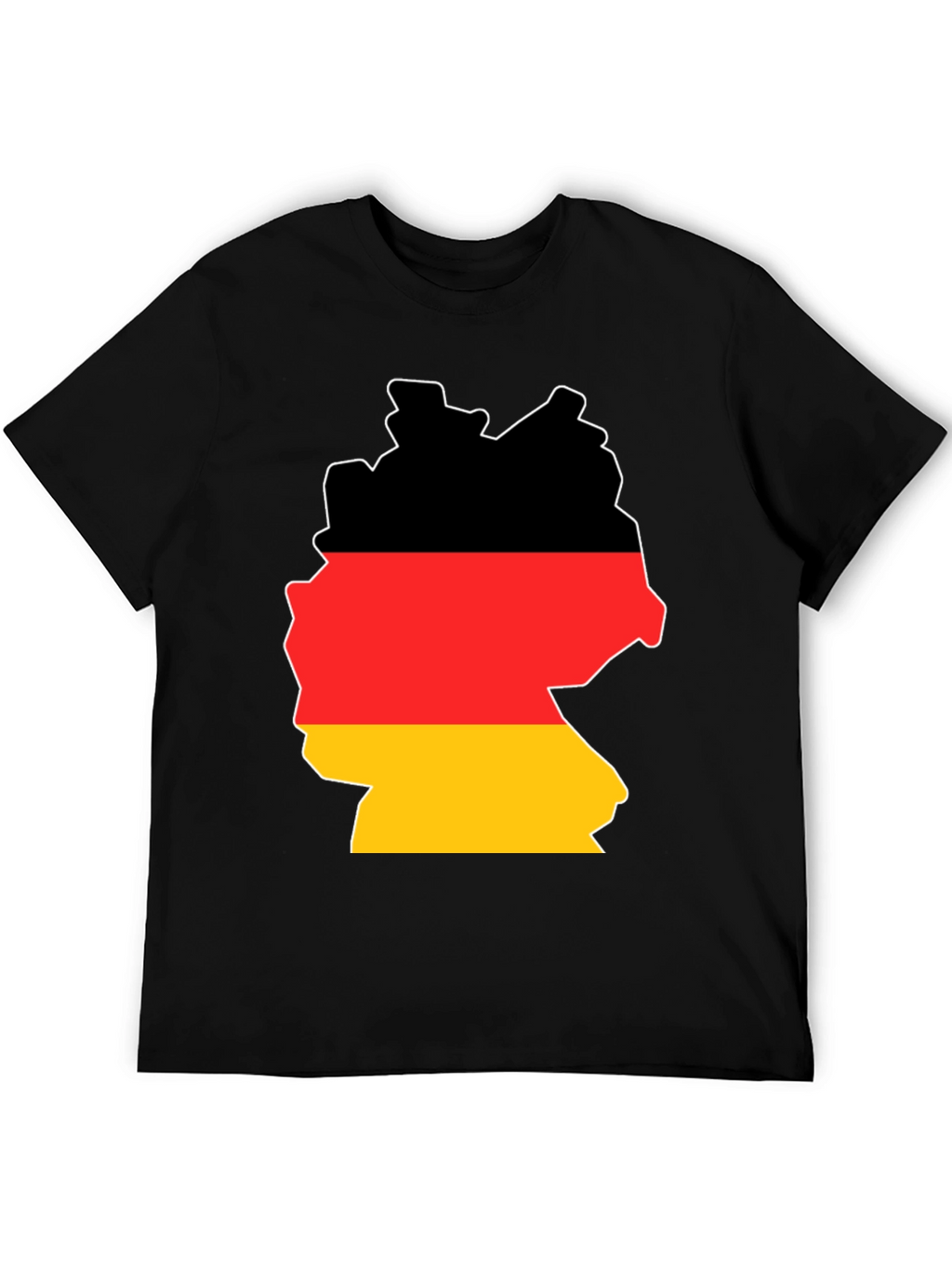 Germany Flag Map T-Shirt