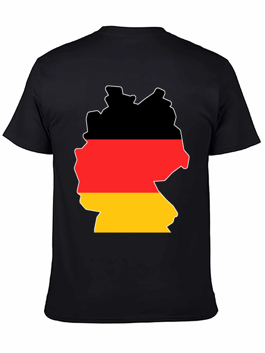 Germany Flag Map T-Shirt