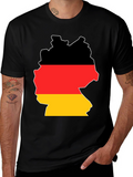 Germany Flag Map T-Shirt