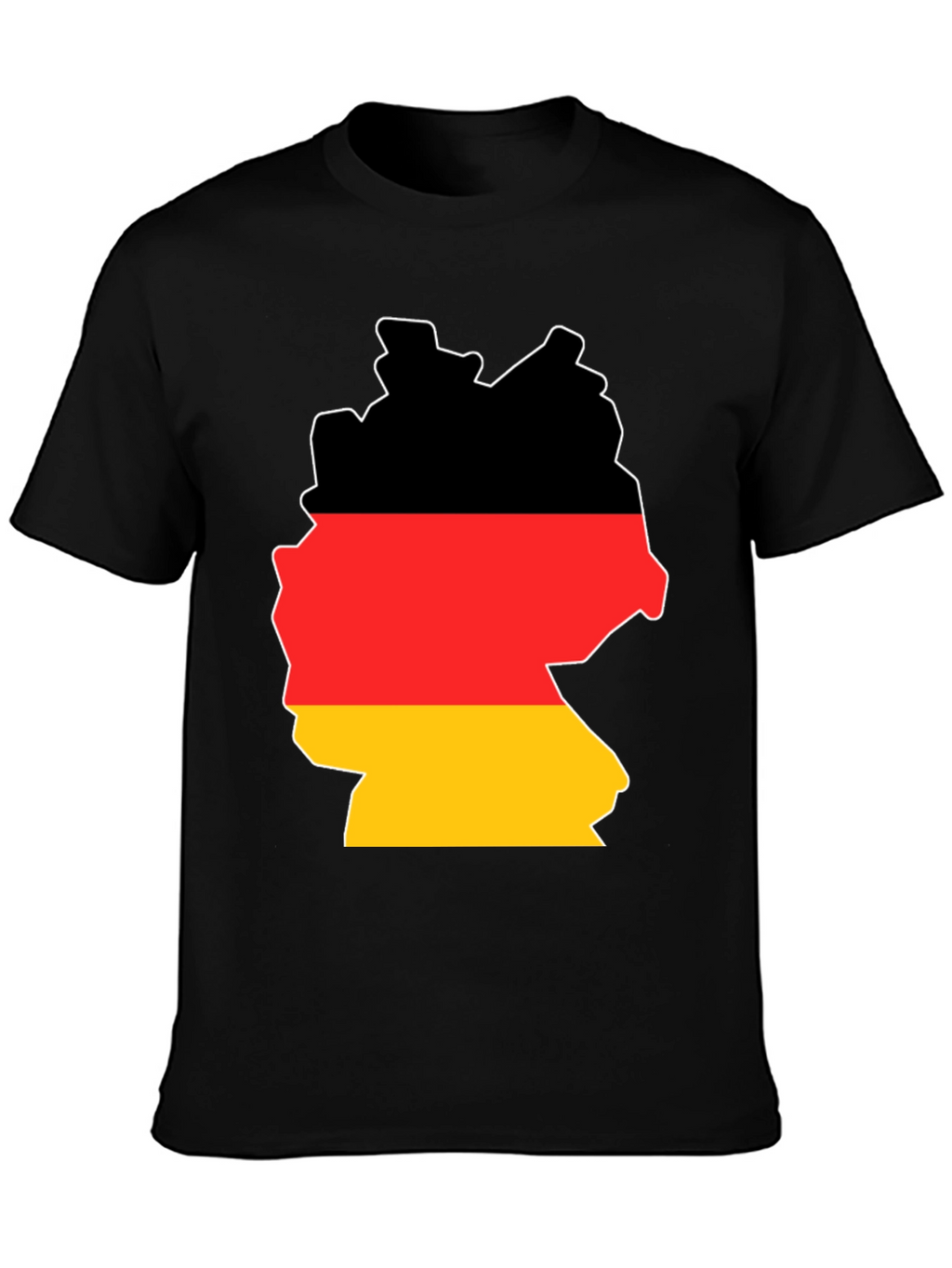 Germany Flag Map T-Shirt