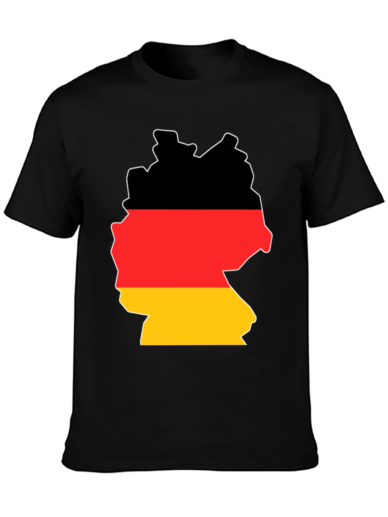 Germany Flag Map T-Shirt