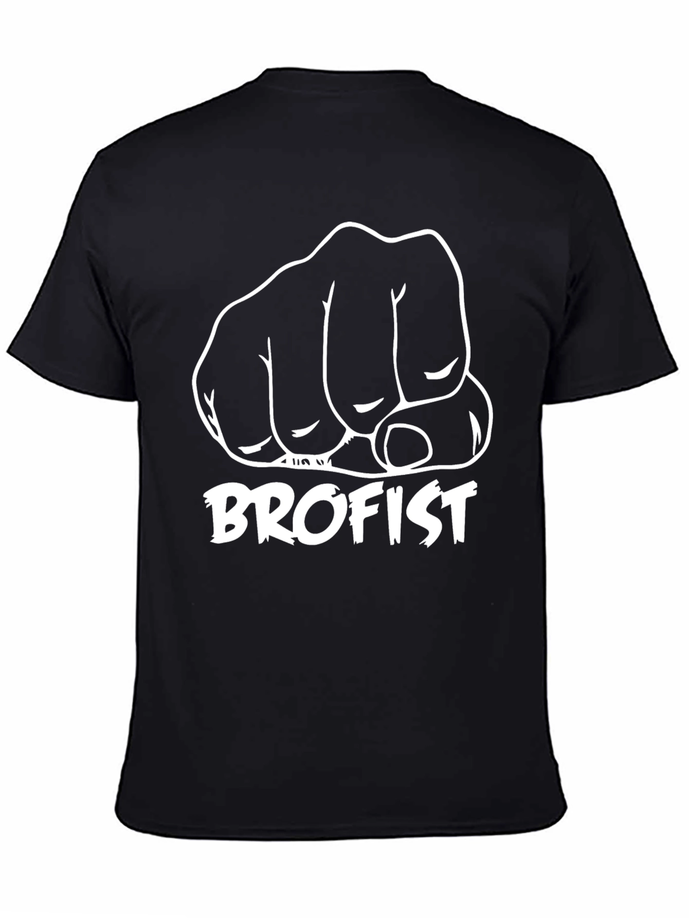 Brofist Graphic T-Shirt - Black Tee