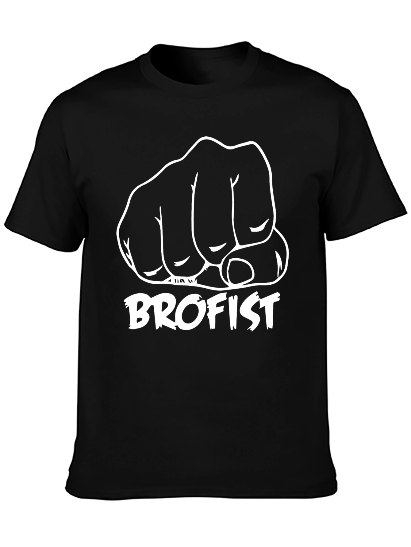 Brofist Graphic T-Shirt - Black Tee