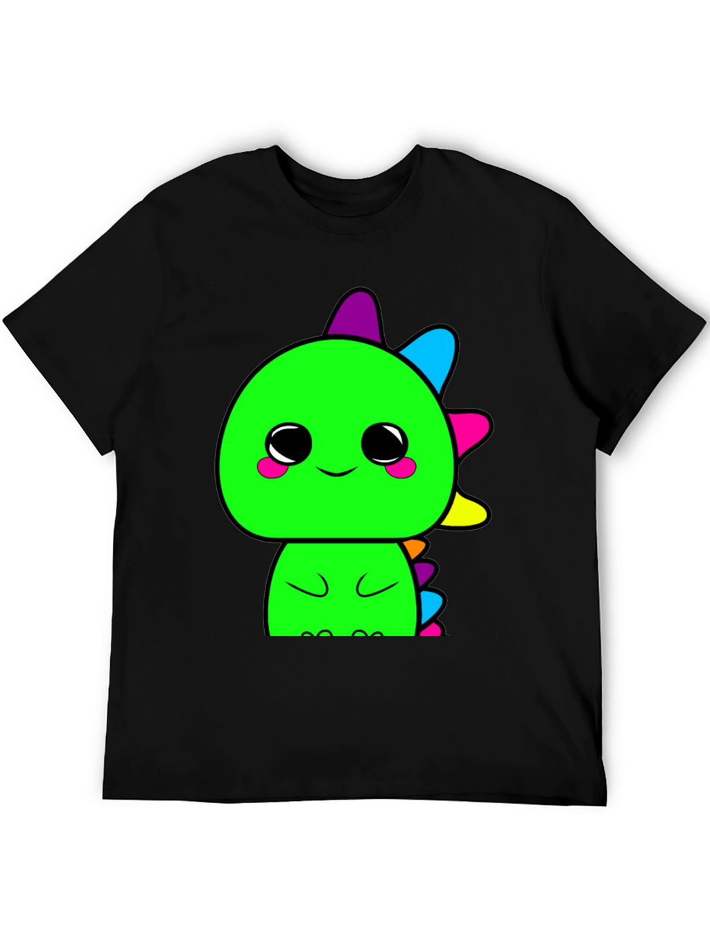 Cute Kawaii Dinosaur Graphic T-Shirt