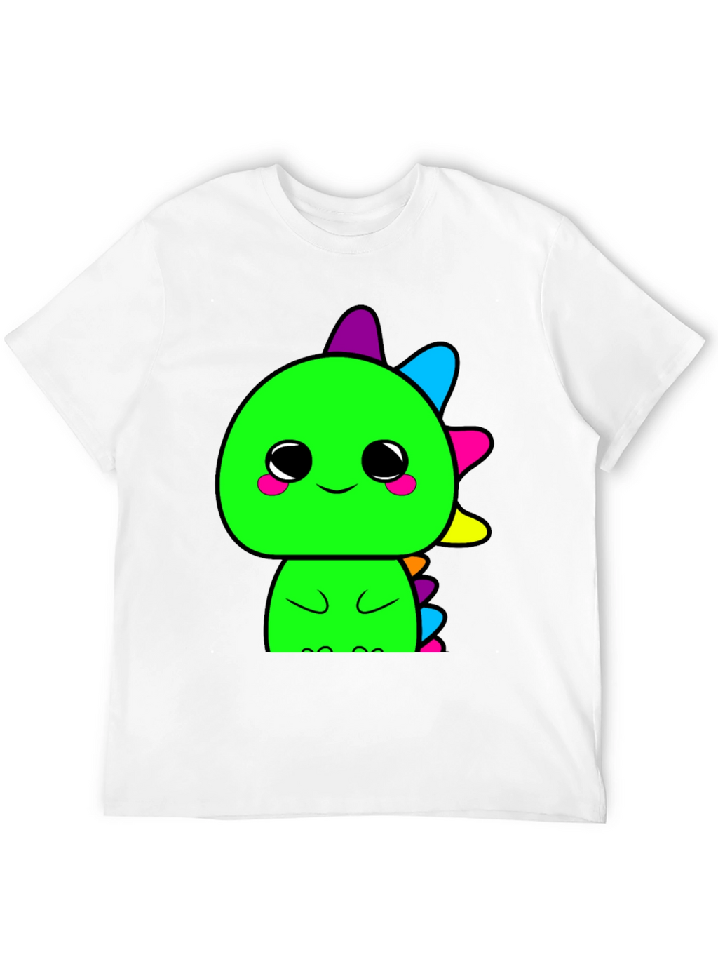 Cute Kawaii Dinosaur Graphic T-Shirt