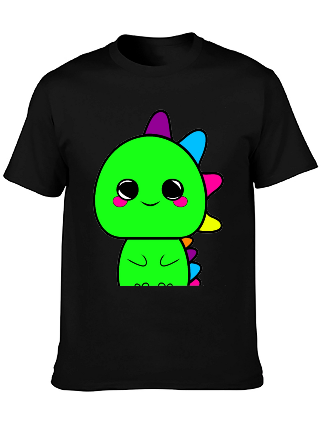 Cute Kawaii Dinosaur Graphic T-Shirt