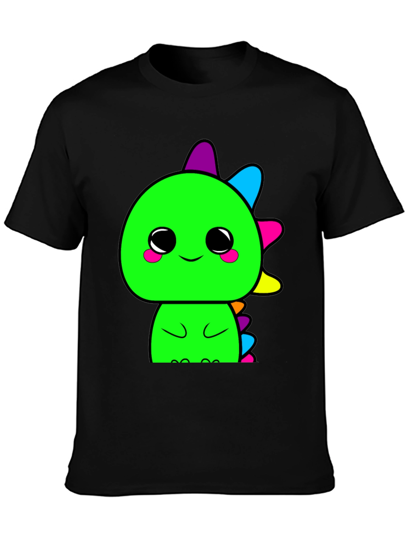 Cute Kawaii Dinosaur Graphic T-Shirt
