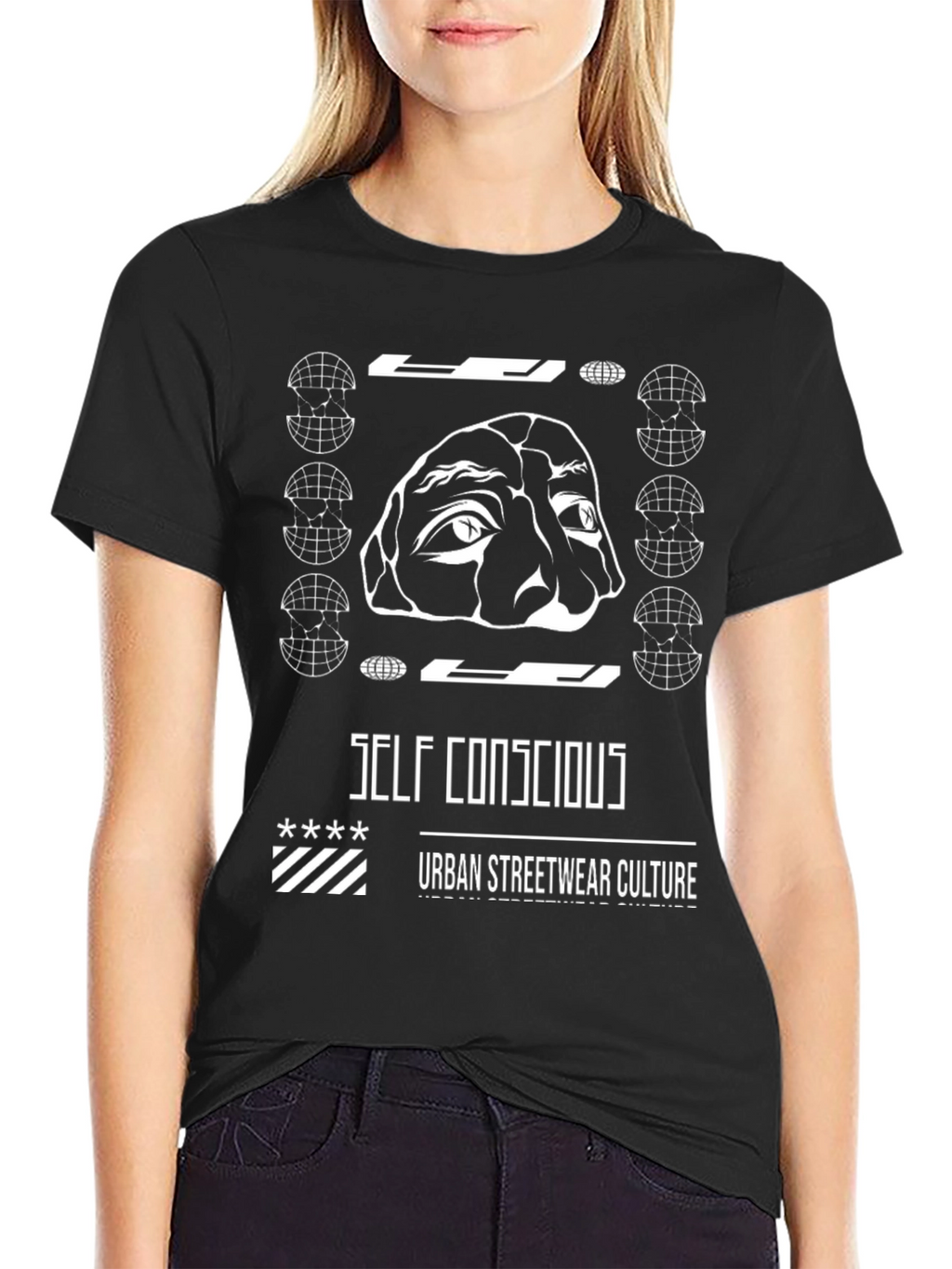Self Conscious Urban Streetwear Graphic Tee