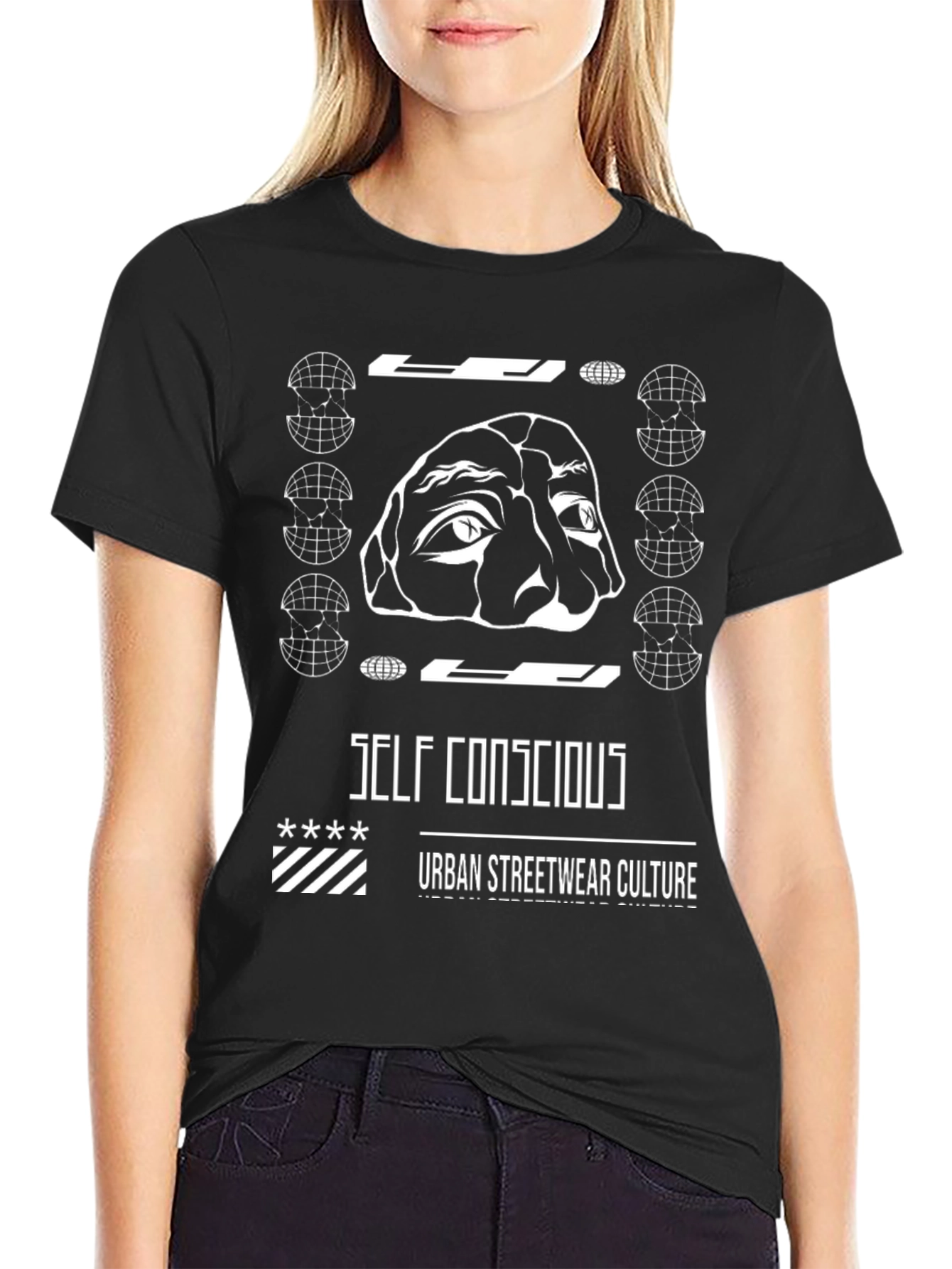 Self Conscious Urban Streetwear Graphic Tee