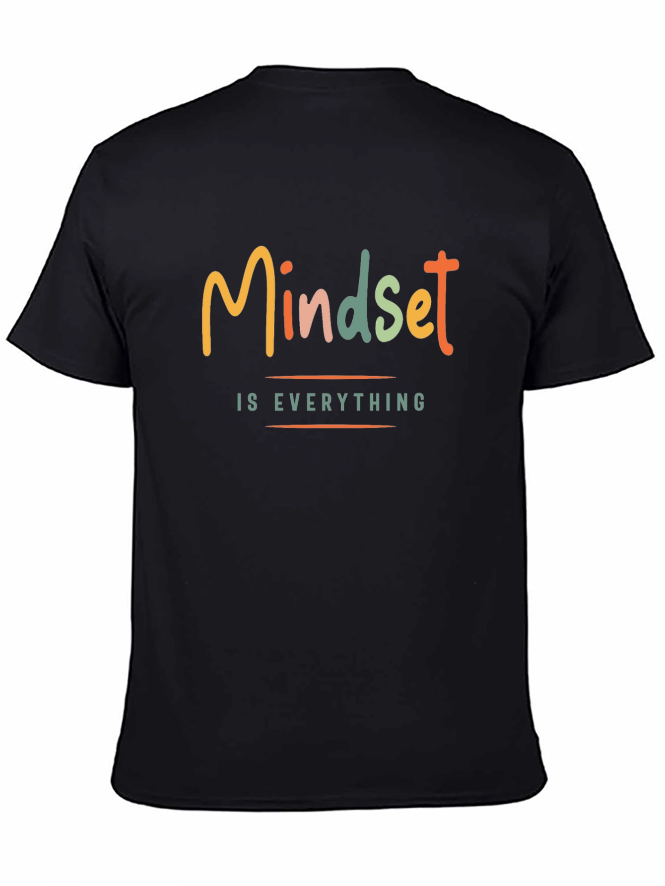 Mindset is Everything Black T-Shirt