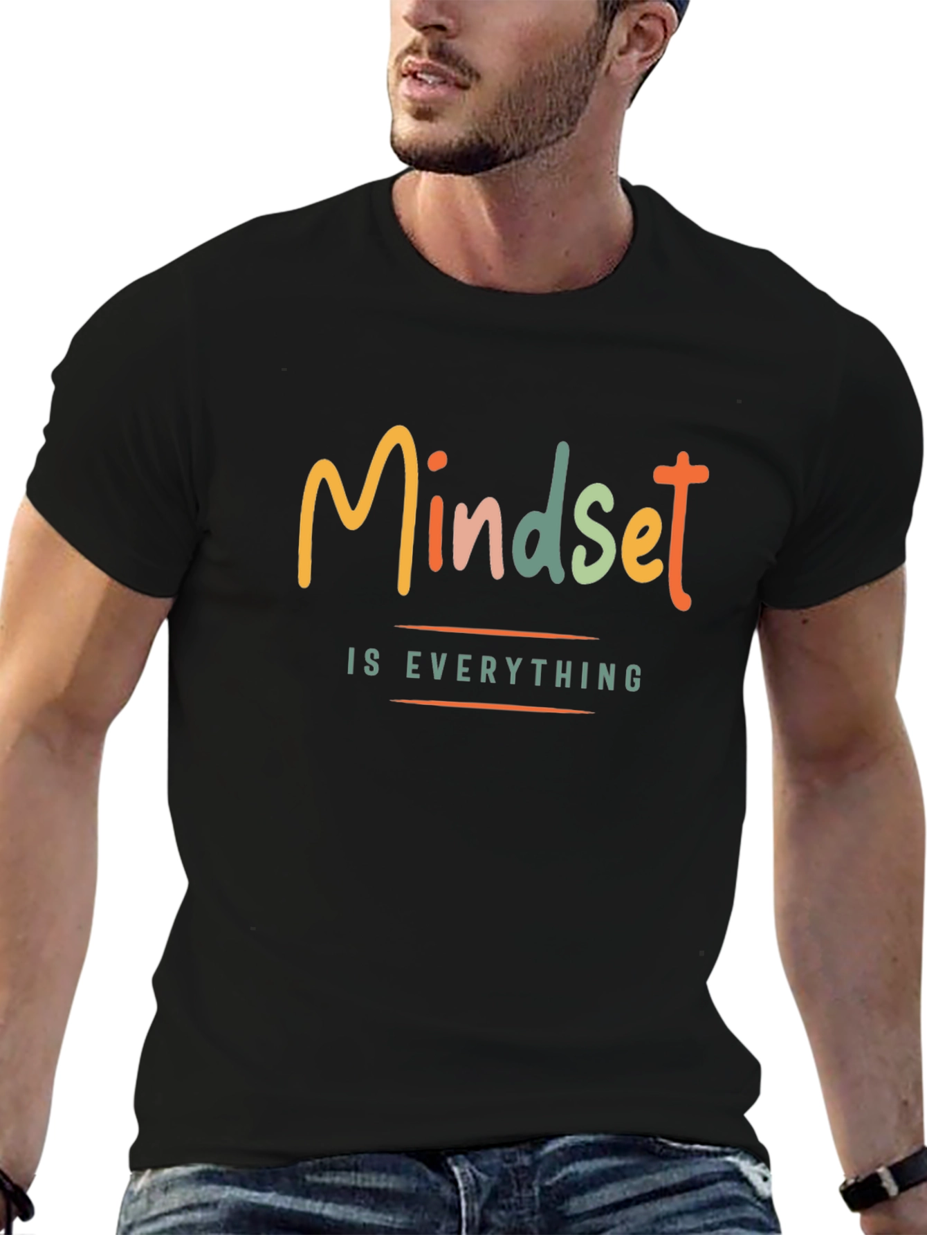 Mindset is Everything Black T-Shirt