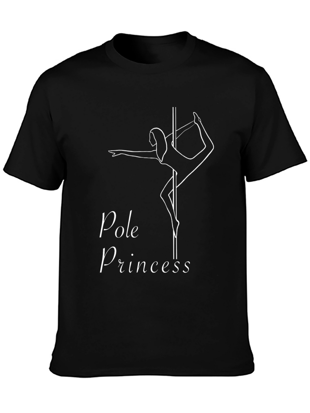 Pole Princess Black T-Shirt