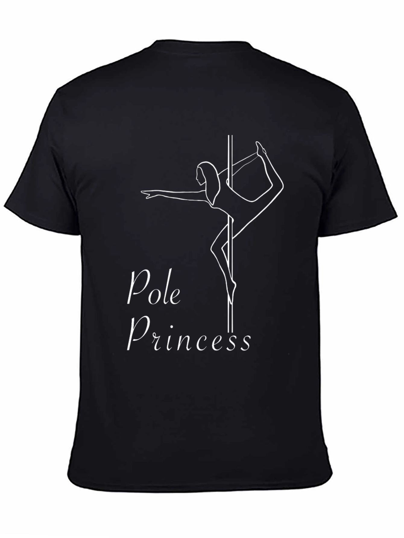 Pole Princess Black T-Shirt