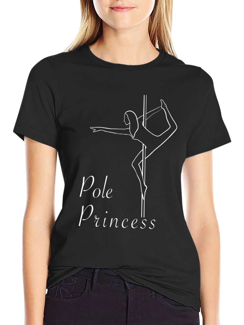 Pole Princess Black T-Shirt