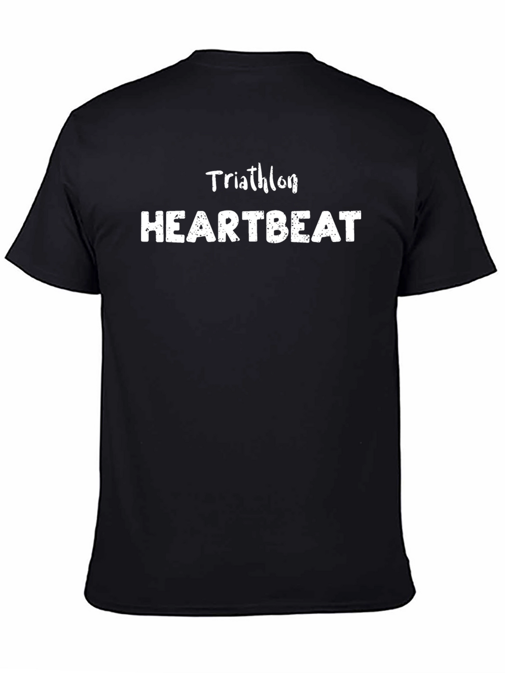 Triathlon Heartbeat T-Shirt -  Athletic Design