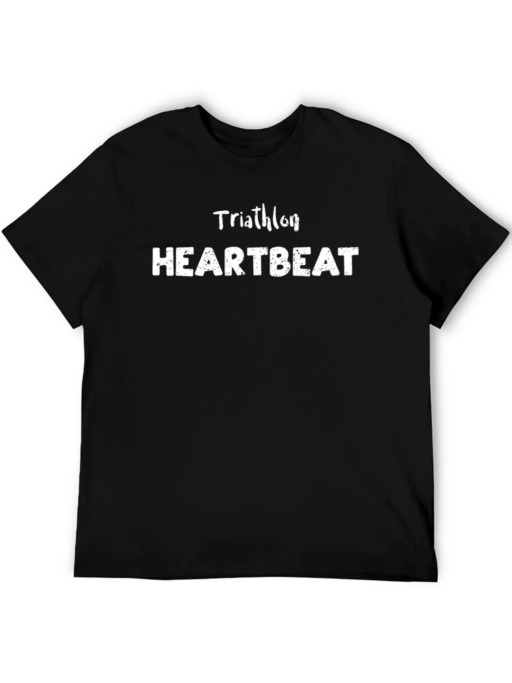 Triathlon Heartbeat T-Shirt -  Athletic Design