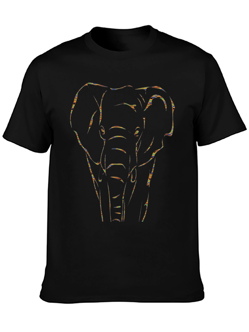 Elephant Graphic Tee - Mens Black T-Shirt