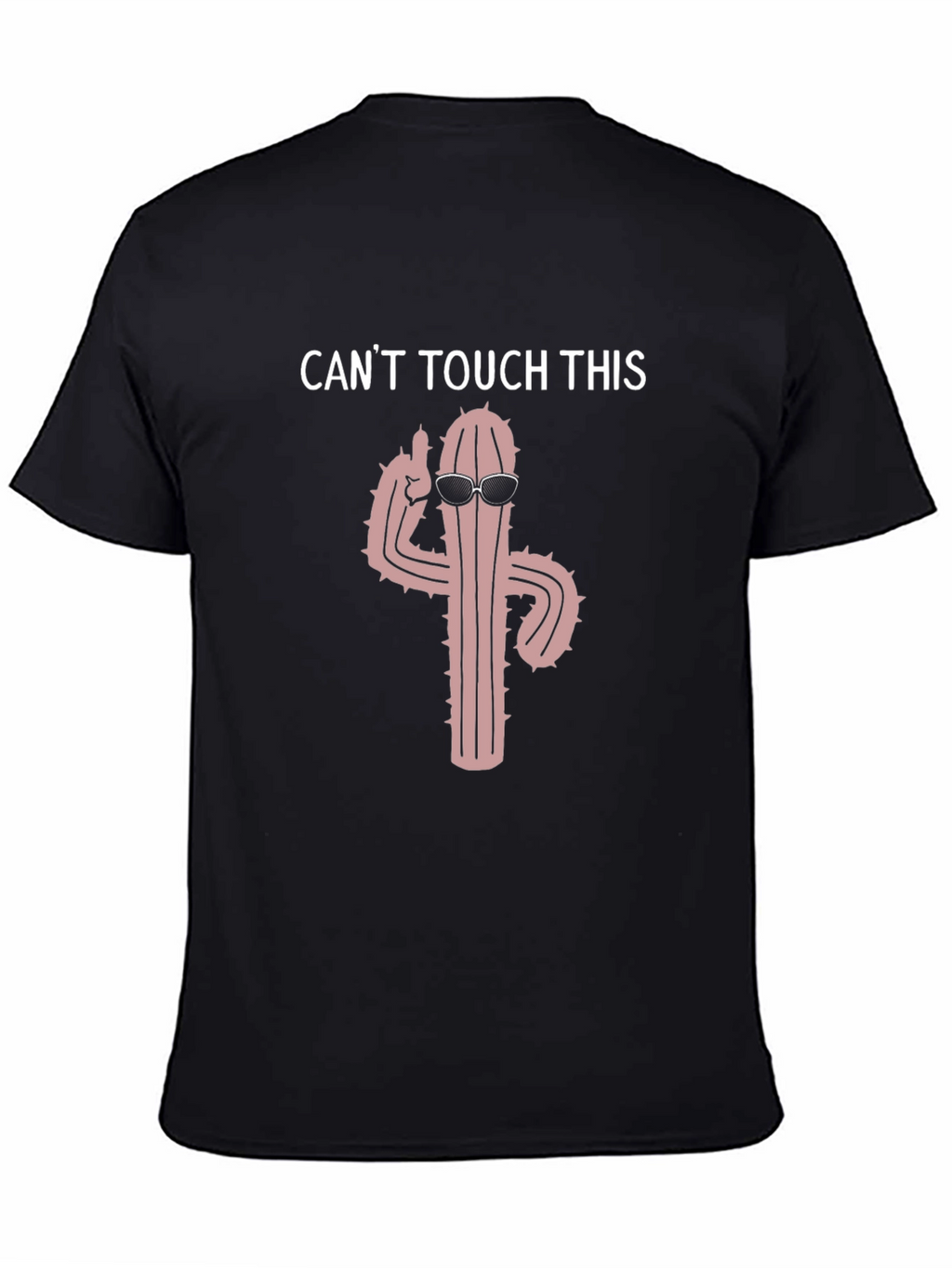 Cant Touch This Cactus Crew Neck Tee