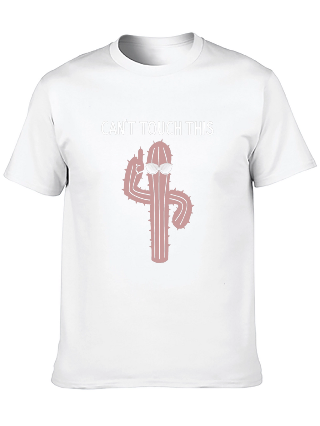 Cant Touch This Cactus Crew Neck Tee