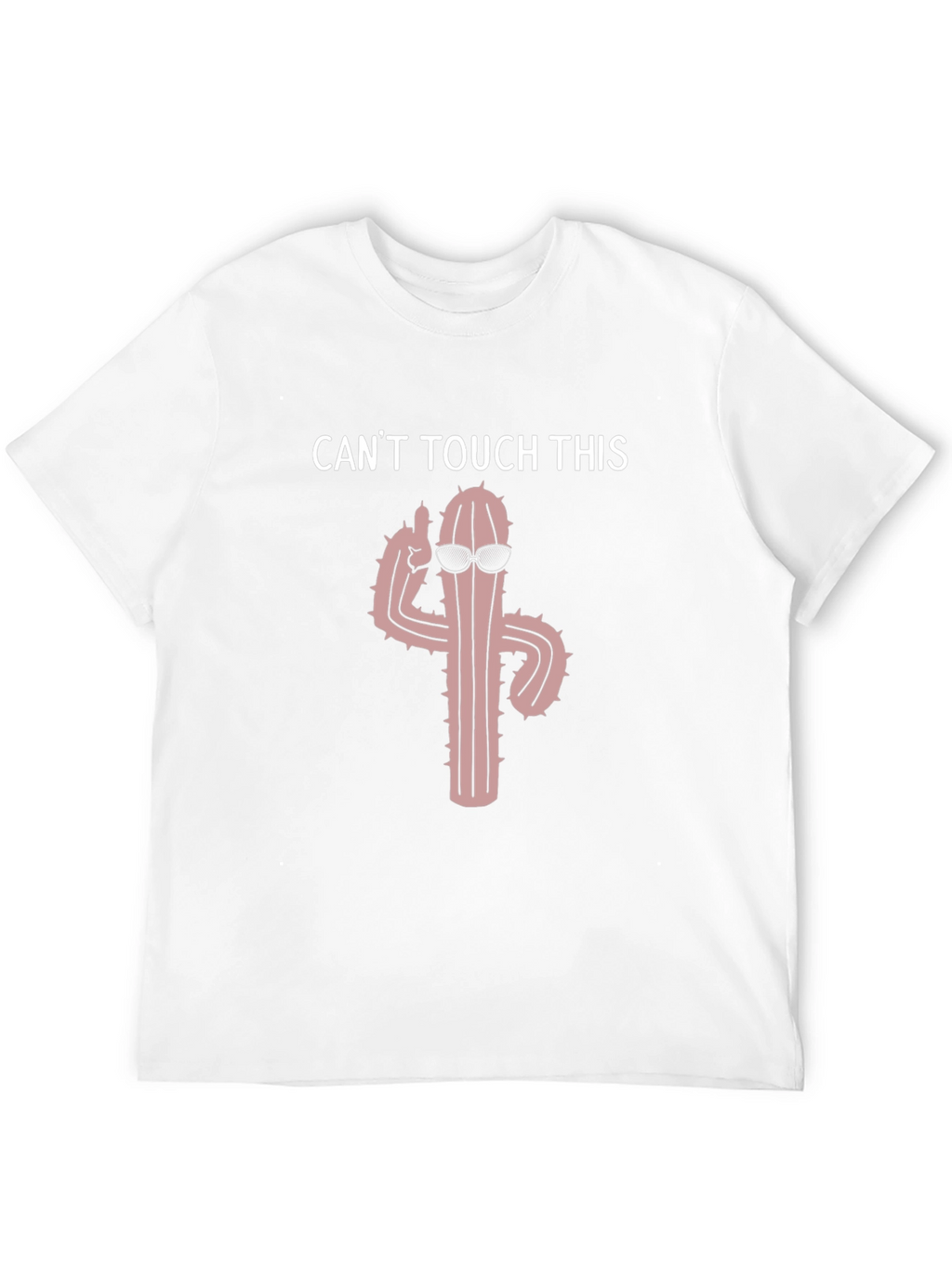 Cant Touch This Cactus Crew Neck Tee