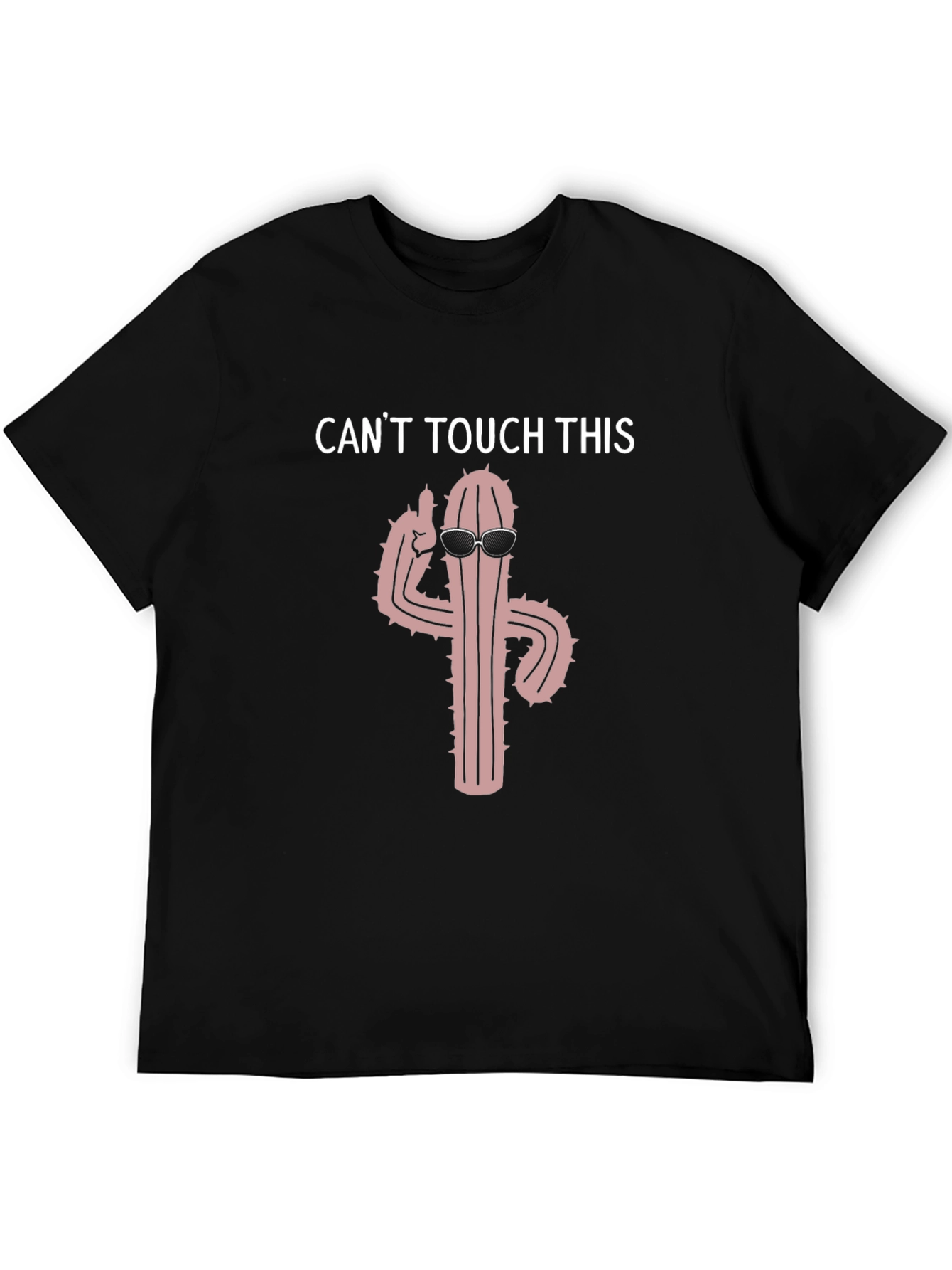 Cant Touch This Cactus Crew Neck Tee