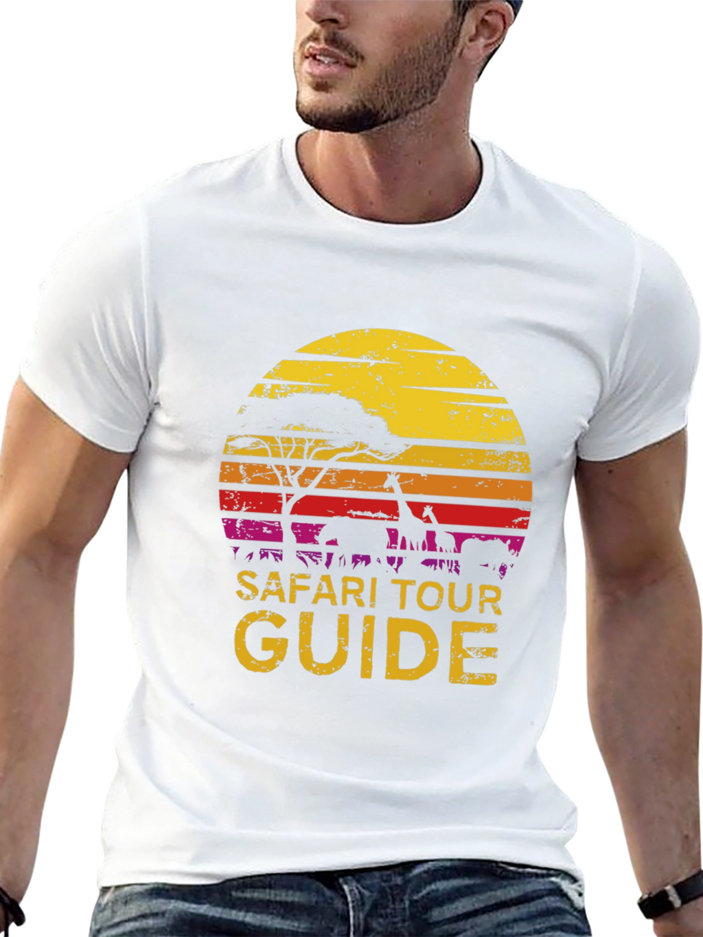 Safari Tour Guide Graphic Tee