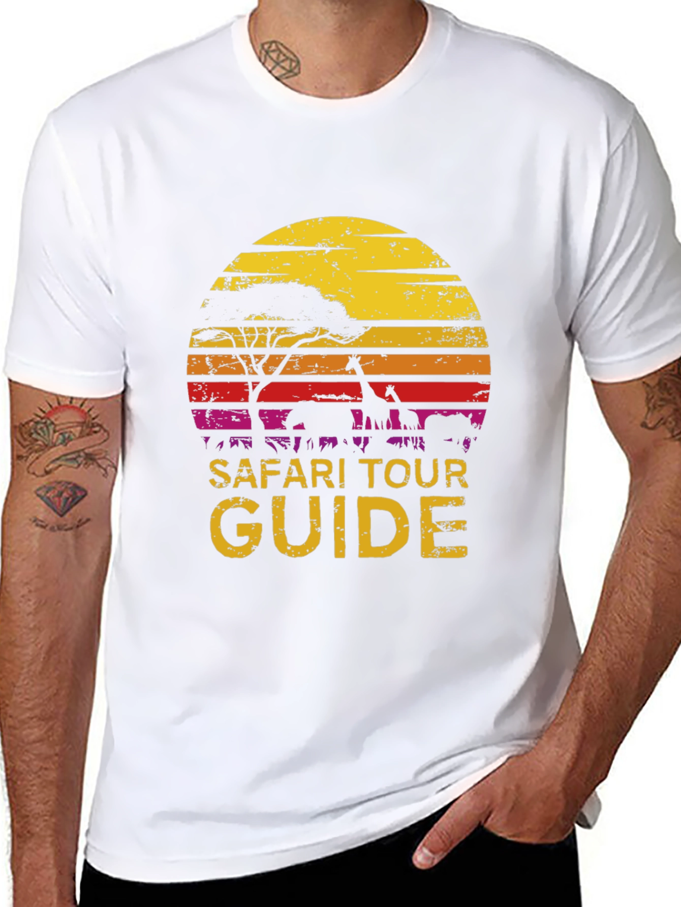 Safari Tour Guide Graphic Tee
