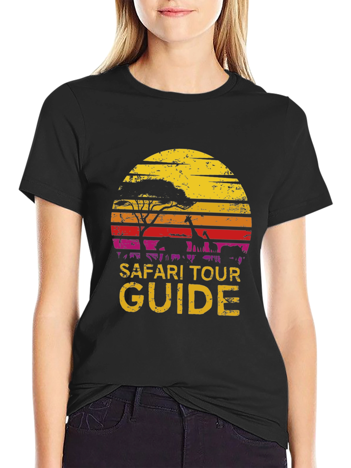 Safari Tour Guide Graphic Tee